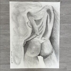 Abstract Gray Art Print